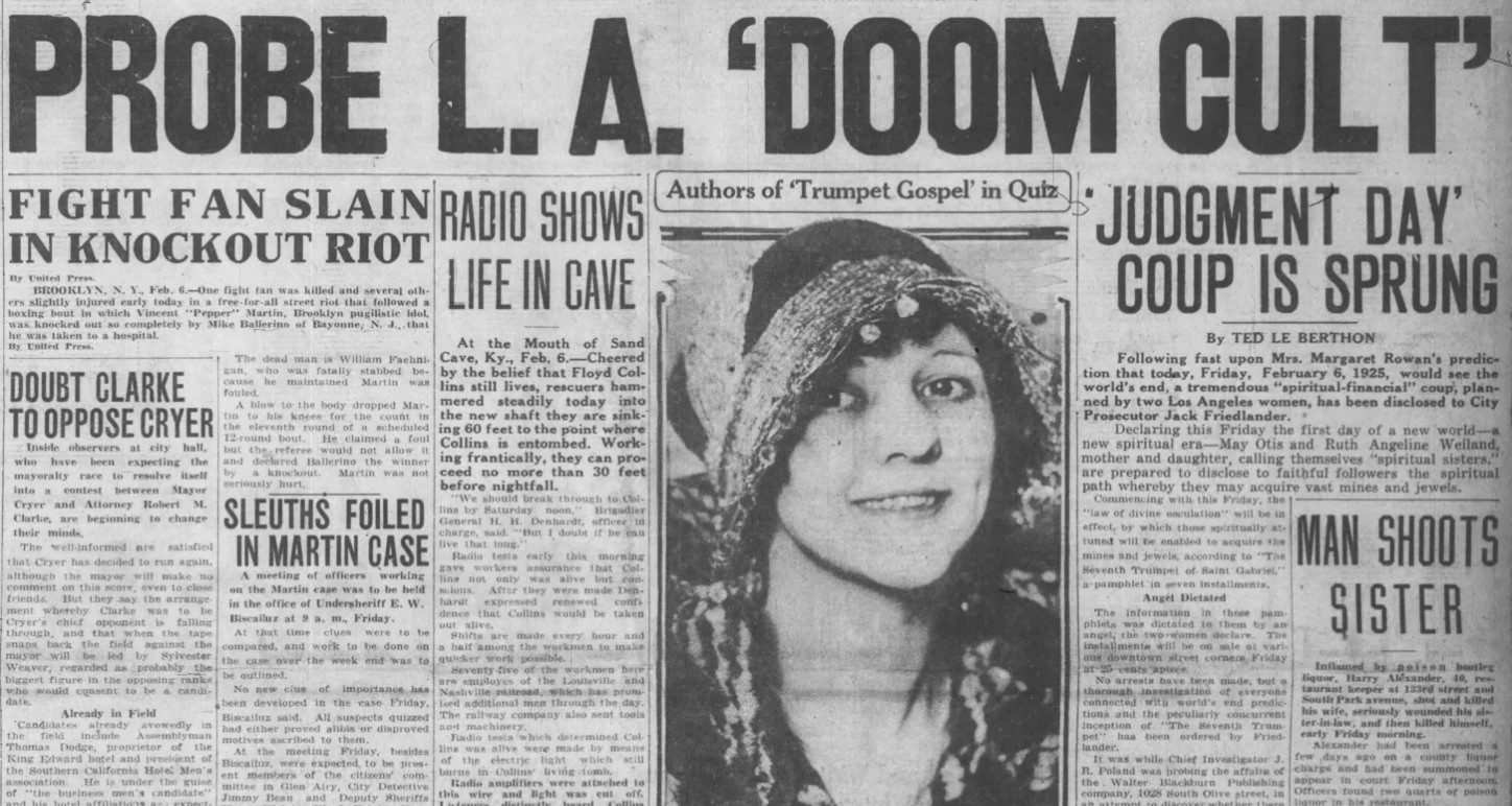 Cult of the Great Eleven/Blackburn Cult (1922)